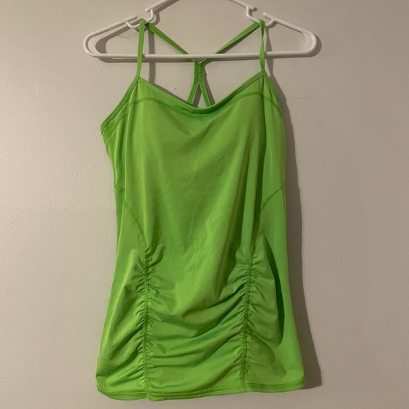 Zella Athletic Bralette Top Lime Green size Medium *189 - Picture 1 of 4